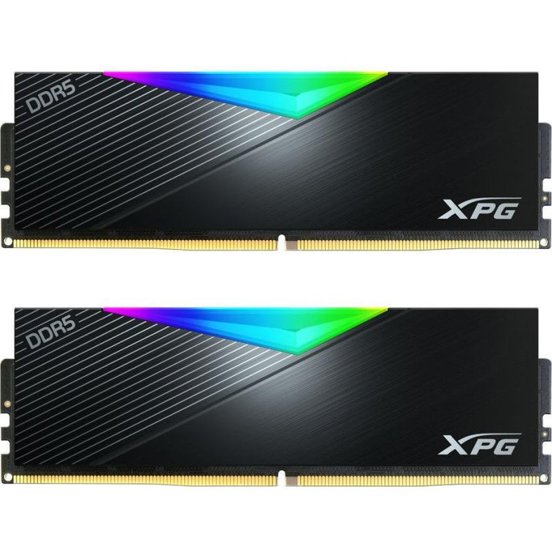 Memorie ADATA XPG LANCER RGB, 32GB DDR5, 6400MHz CL32, Dual Channel Kit 2 Memorie ADATA XPG LANCER RGB, 32GB DDR5, 6400MHz CL32, Dual Channel Kit - imagine 2