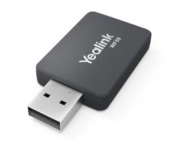 Adaptor wireless, Yealink, USB 2.0, 2.4/5GHz, Negru