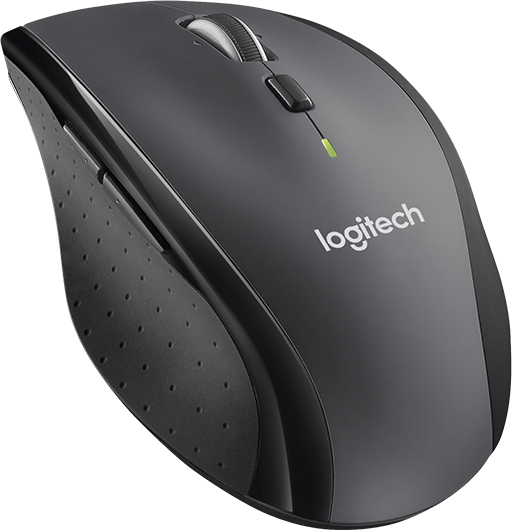 Mouse wireless Logitech Marathon M705, USB, Silver 2 Mouse wireless Logitech Marathon M705, USB, Silver - imagine 2