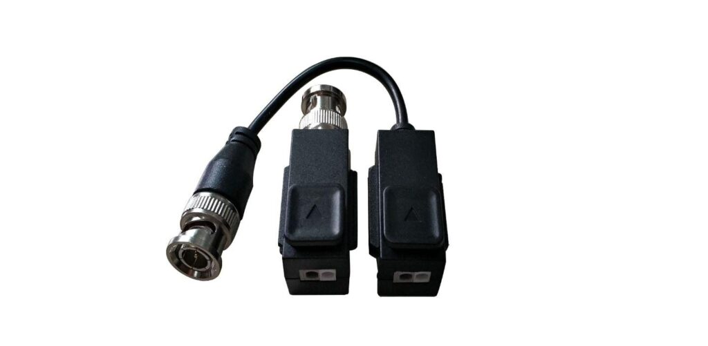 Video balun pasiv HD (pret/set 2 buc.) – HIKVISION DS-1H18S-E