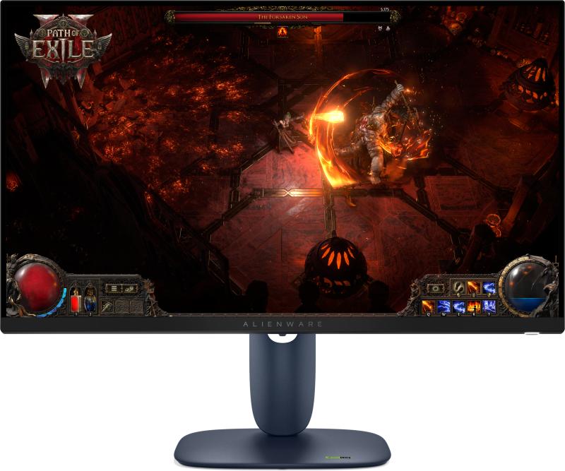 Monitor Gaming Fast IPS LED Dell Alienware 27″ AW2725DM, WQHD 2560 x 1440, HDMI, DisplayPort, Pivot, 180 Hz, 1 ms Negru