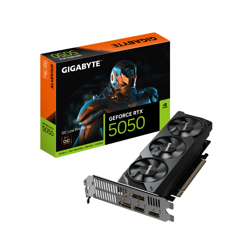 Placa video Gigabyte GeForce RTX™ 5050 OC Low Profile 8G