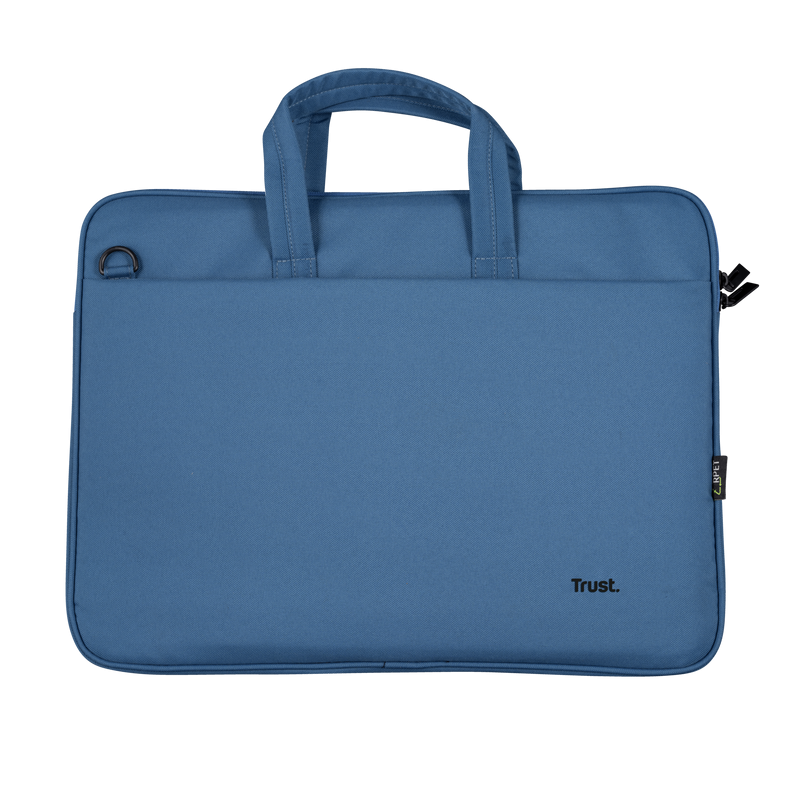 Geanta laptop ECO Trust Bologna 16″, material ecologic, albastru