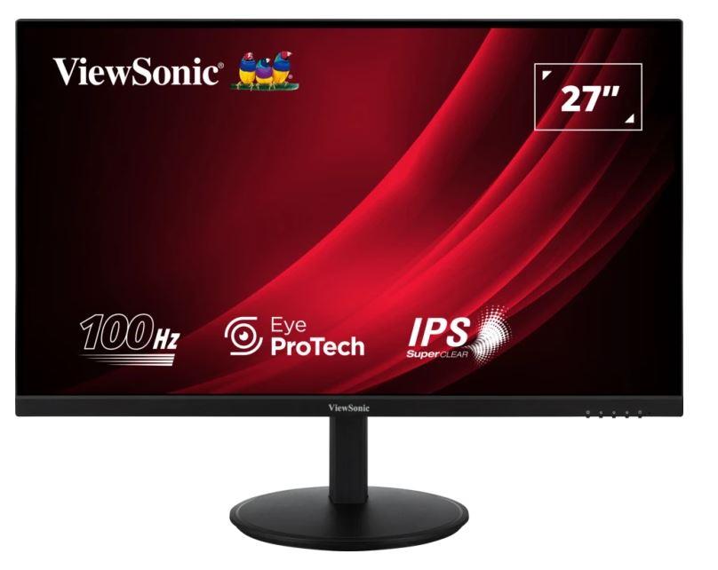 Monitor LED IPS ViewSonic VG2709-2K-MHD-2 27", QHD (2560x1440), 100Hz, 4ms, Boxe 2.5W x2, HDMI, Display Port, Pivot, negru 3 Monitor LED IPS ViewSonic VG2709-2K-MHD-2 27", QHD (2560x1440), 100Hz, 4ms, Boxe 2.5W x2, HDMI, Display Port, Pivot, negru - imagine 3