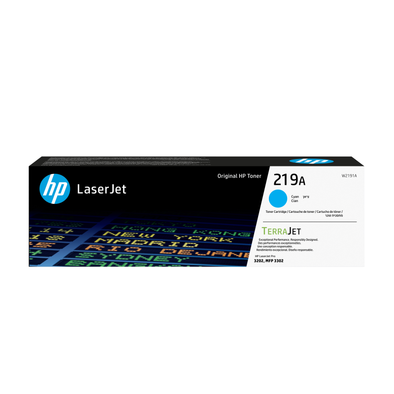 Cartus de toner original HP 219A Cyan (W2191A)