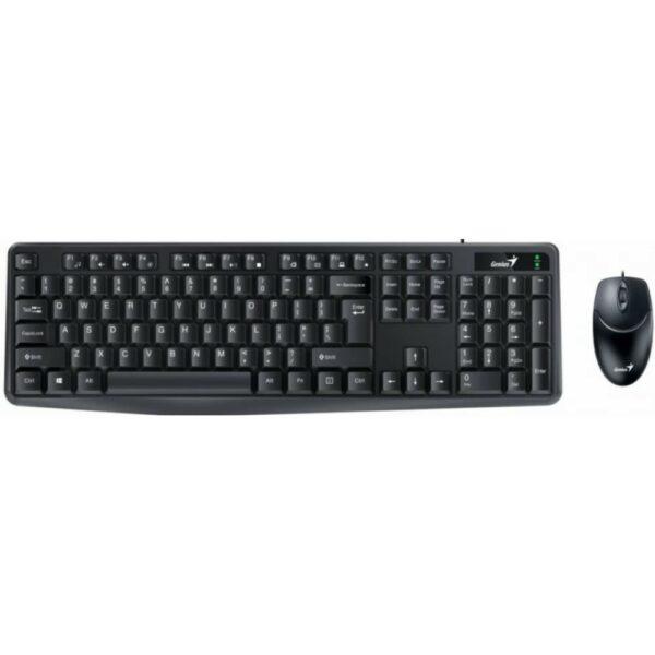 Kit Genius G-31330006401, tastatura, USB + mouse, USB, Optic Negru