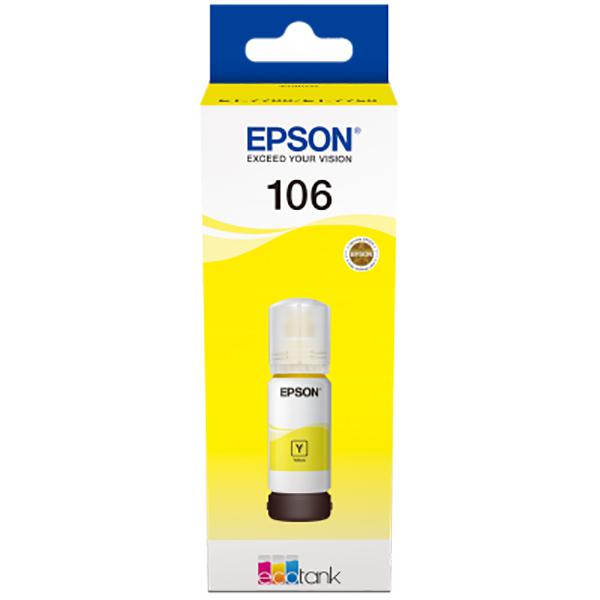 Flacon Epson 106 EcoTank, Yellow