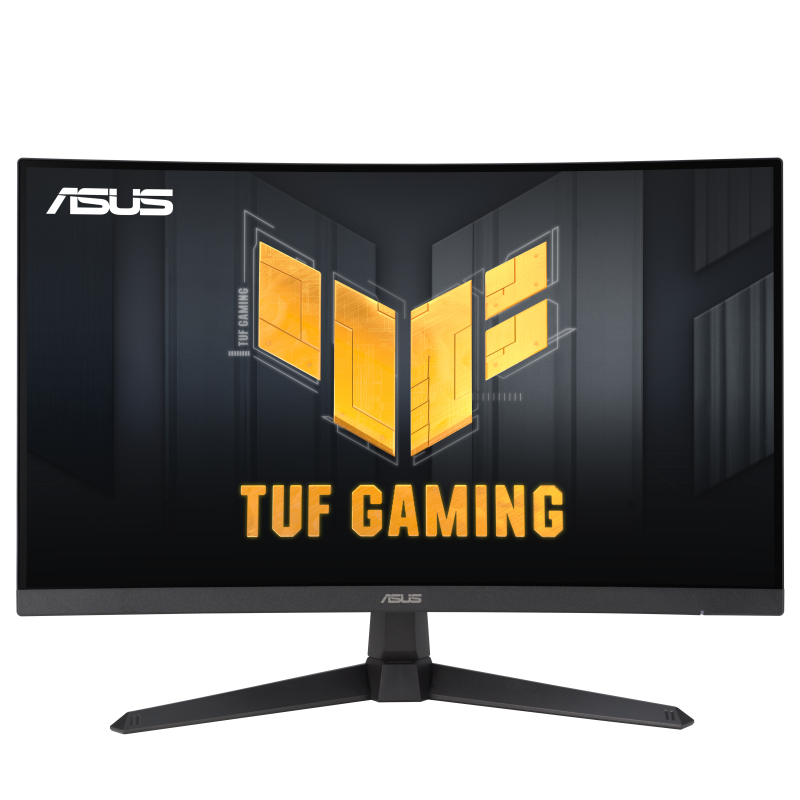 Monitor de gaming curbat ASUS TUF Gaming VG27WQ3B de 27″, rezolutie 2K rapida, VA, 180Hz, 1ms