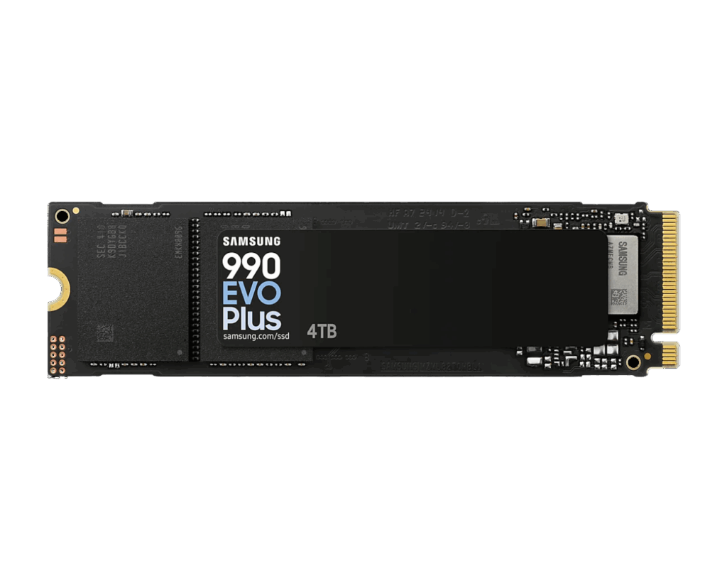 Solid-State Drive (SSD) Samsung 990 EVO Plus PCIe 4.0 NVMe M.2 4TB