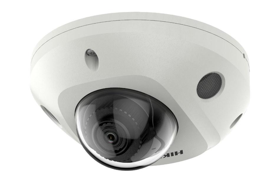 Camera de supraveghere Hikvision Network Pro Series with AcuSense DS-2CD2543G2-IWS2 2.8mm AcuSense Built-in Mic Fixed Mini Dome Network Camera, 4MP, 2688×1520