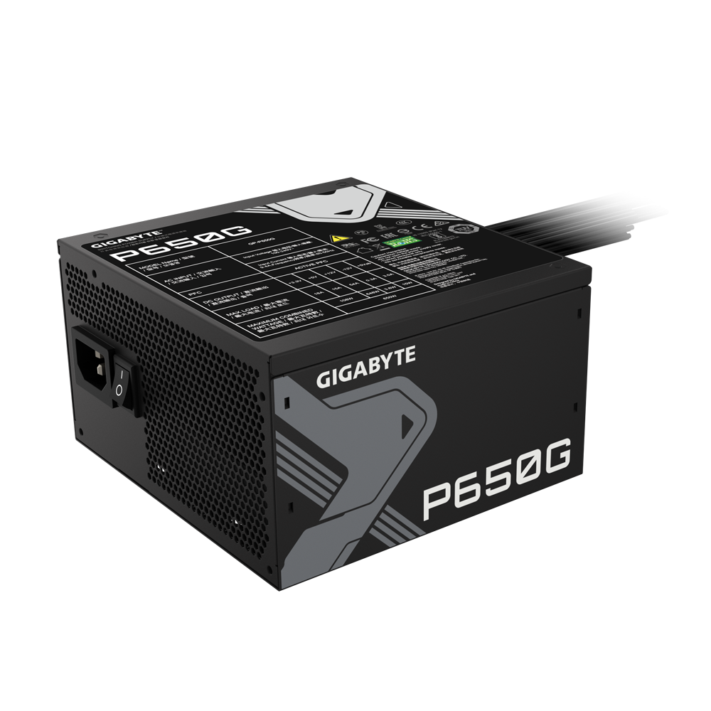 Sursa GIGABYTE P650G, 650W, 80 PLUS Gold, ATX, Negru 3 Sursa GIGABYTE P650G, 650W, 80 PLUS Gold, ATX, Negru - imagine 3