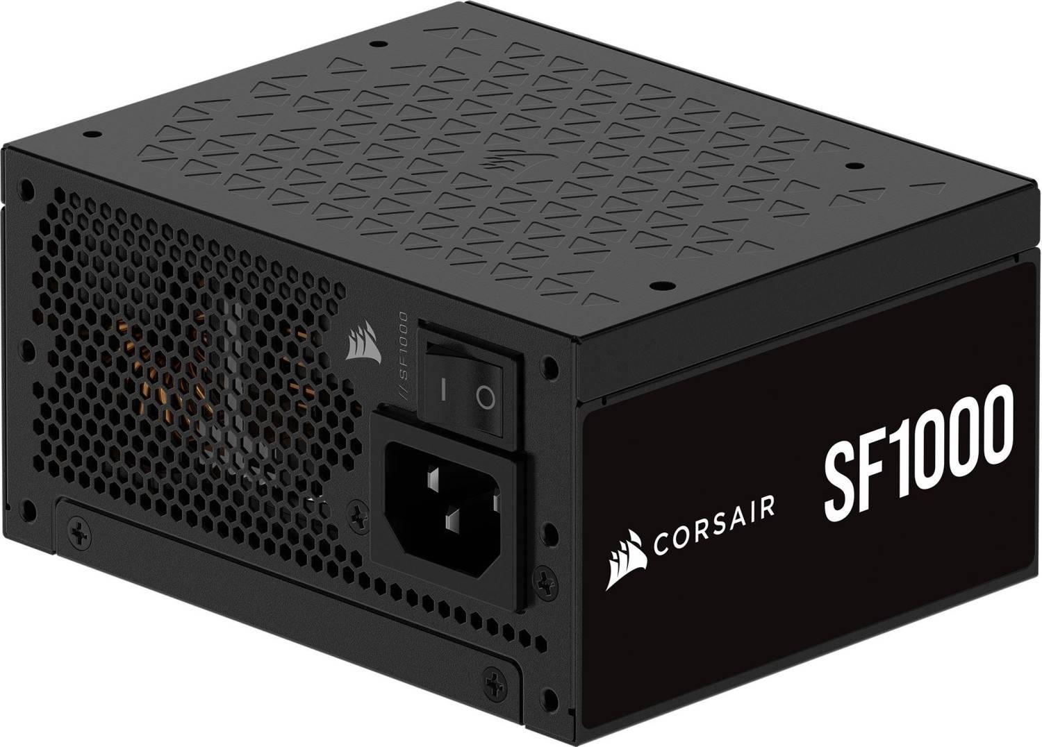 Sursa Corsair SF Series, SF1000, 1000W, SFX, 80 PLUS Platinum, Fully Modular, negru 1 Sursa Corsair SF Series, SF1000, 1000W, SFX, 80 PLUS Platinum, Fully Modular, negru