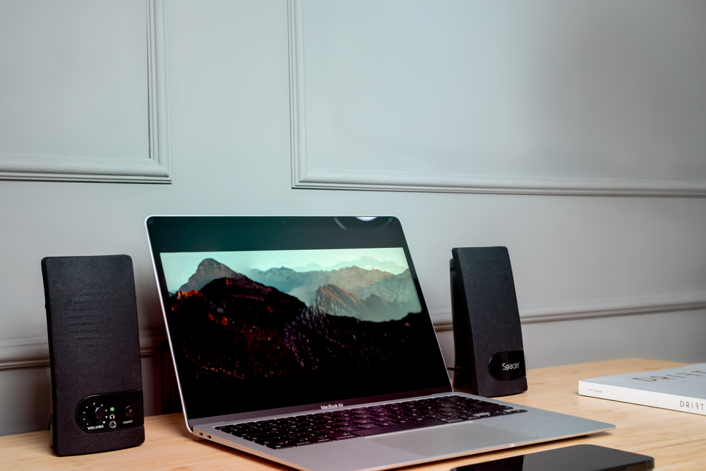 Boxe 2.0 Spacer SPB-216, 3x3W, Negru 3 Boxe 2.0 Spacer SPB-216, 3x3W, Negru - imagine 3