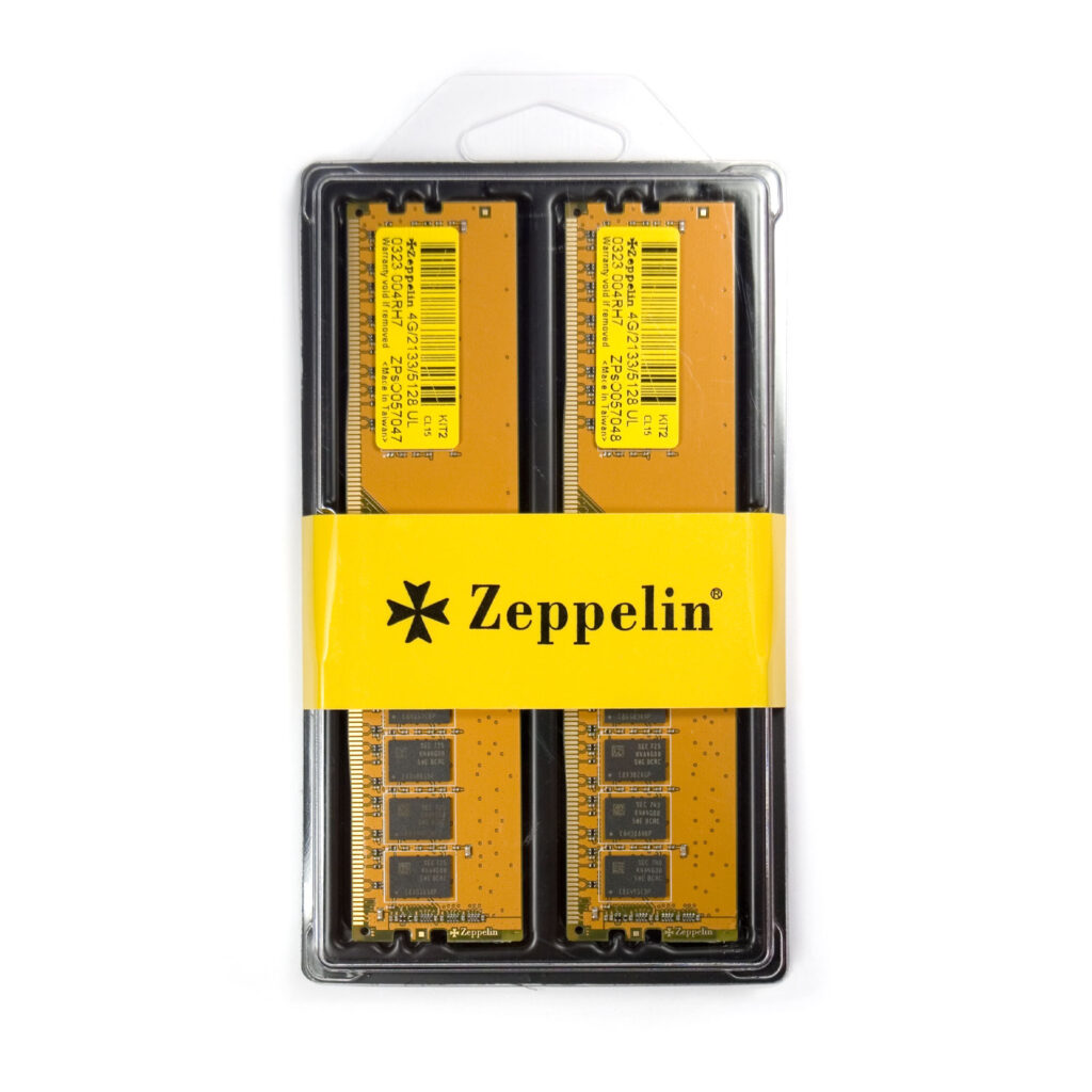 Memorie Zeppelin 8GB, DDR4, 2133MHz, CL15, kit 2×4