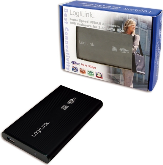 Carcasa pentru HDD 2.5” LogiLink, SATA, USB 3.0