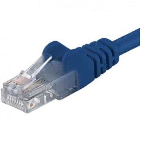 Patchcord UTP RJ45-RJ45 Cat.5e 2m albastru, UTP-5E-2-BL, pachcord din cupru