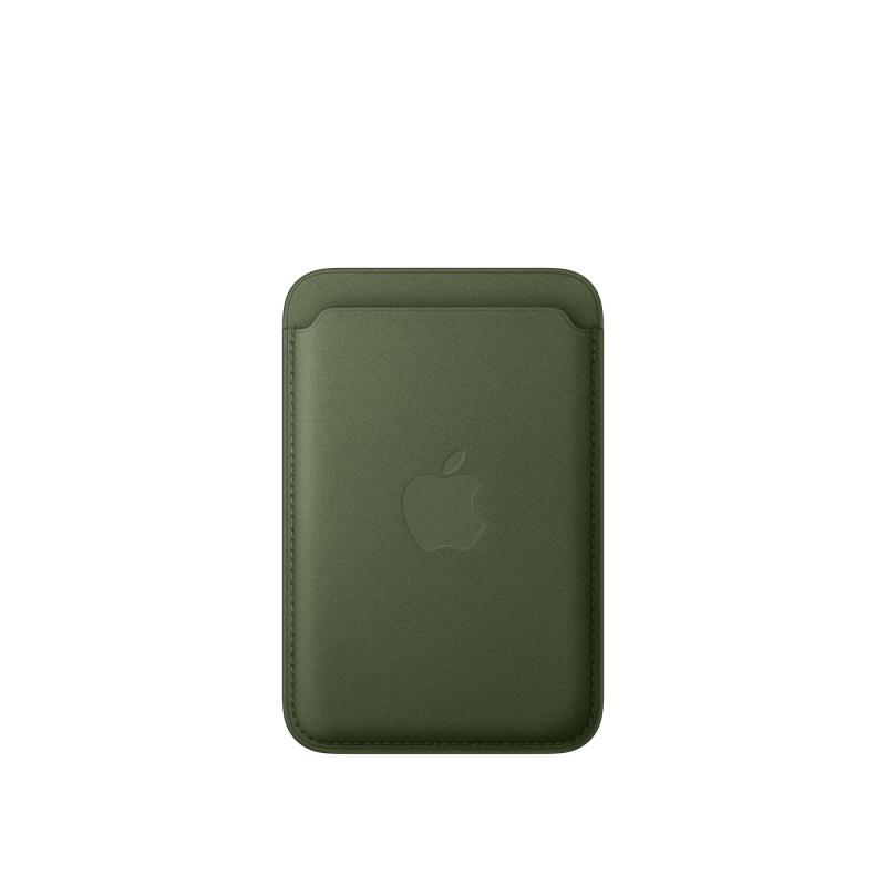Portofel Apple FineWoven Wallet cu MagSafe pentru iPhone, Moss