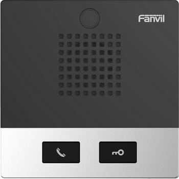 Interfon cu fir i10D, Fanvil, Inox, Negru