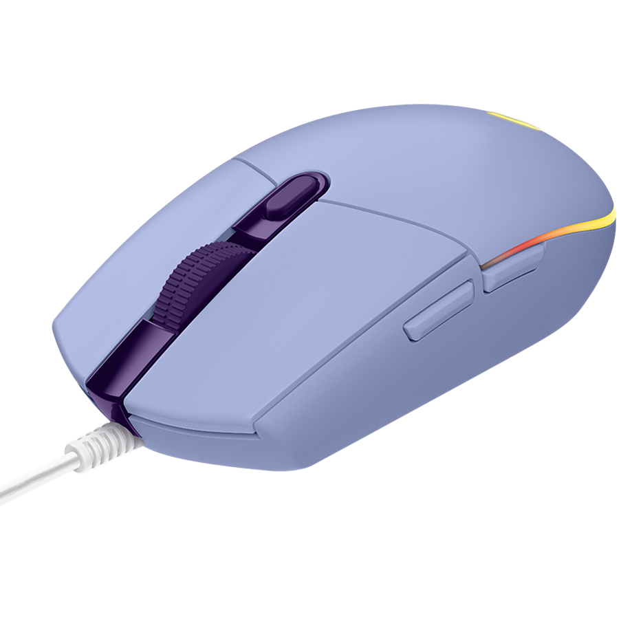 Mouse gaming Logitech G102 Lightsync, Lilac 5 Mouse gaming Logitech G102 Lightsync, Lilac - imagine 5
