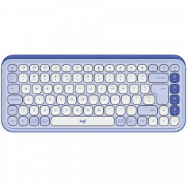 Tastatura Wireless Logitech POP ICON KEYS, Bluetooth, 3 Way Easy-Switch, Lilac 2 Tastatura Wireless Logitech POP ICON KEYS, Bluetooth, 3 Way Easy-Switch, Lilac - imagine 2