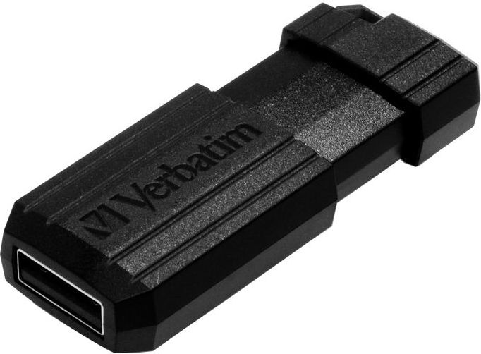 Memorie USB Verbatim Store ‘n’ Go PinStripe 64GB, USB 2.0, Black