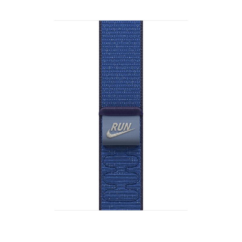 Curea pentru Apple Watch 46mm, Nike Sport Loop, Blue Ribbon