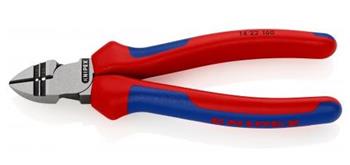 Cleste Sfic pentru dezizolat cu parghie ridicata, manere multicomponent, 160 mm, KNIPEX 74 02 160