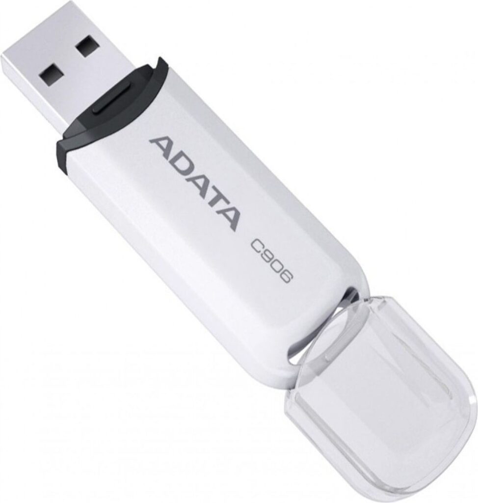 Memorie USB ADATA C906, 32GB, USB 2.0, Alb