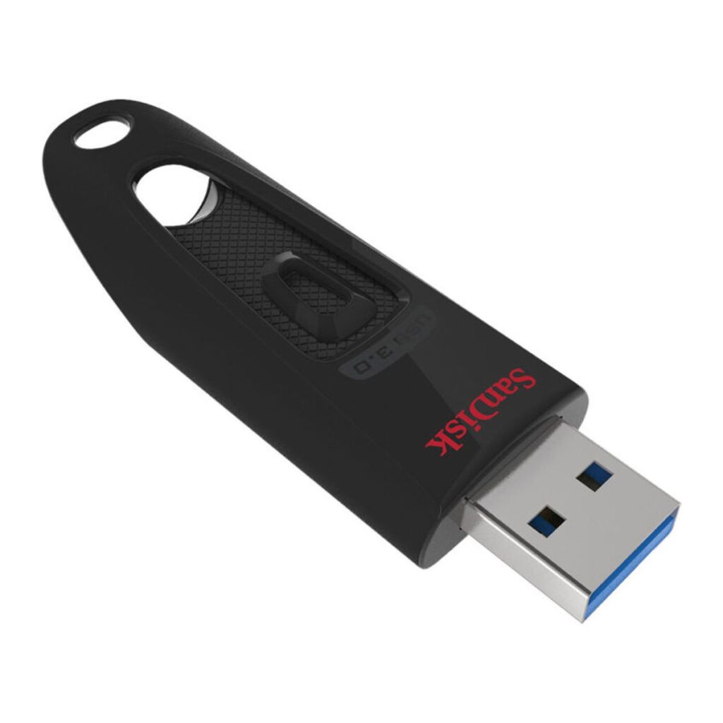 Memorie USB SanDisk Ultra 64GB, USB 3.0, Negru
