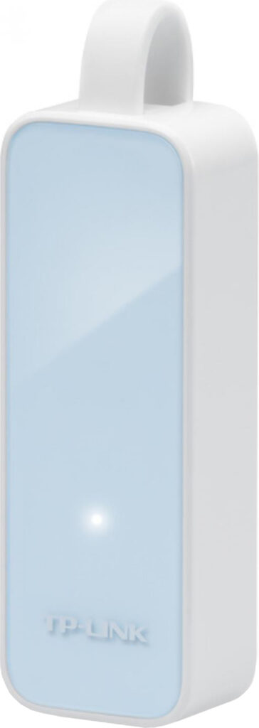 ADAPTOR RETEA TP-LINK , extern, USB 2.0, port RJ-45, 100 Mbps, „UE200” (timbru verde 0.18 lei)