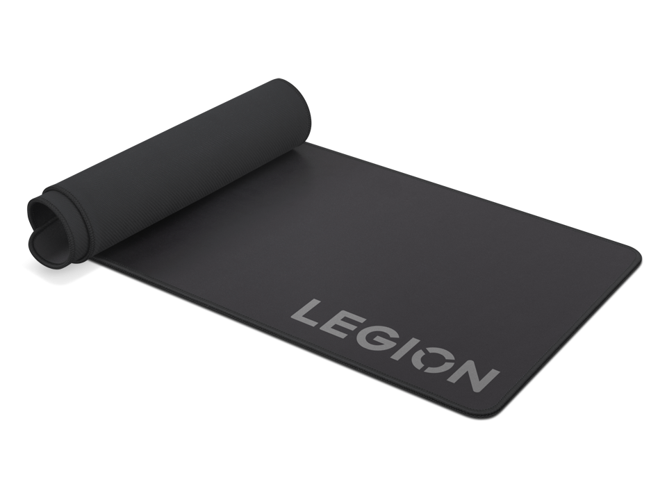 Mousepad gaming Lenovo Legion XL, margini cusute, 900x300x3mm, Negru 2 Mousepad gaming Lenovo Legion XL, margini cusute, 900x300x3mm, Negru - imagine 2