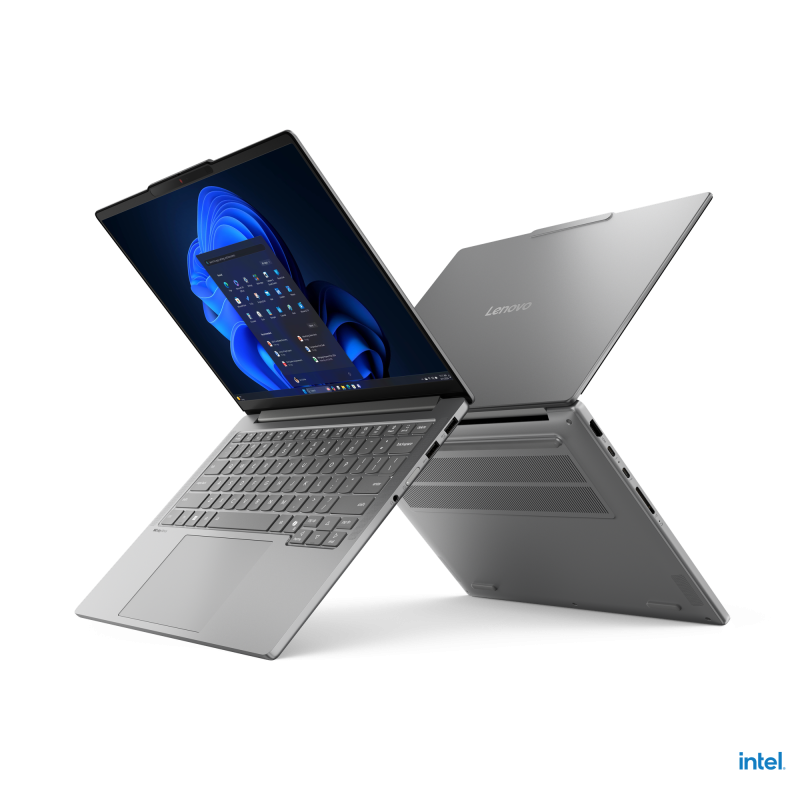 Laptop Lenovo IdeaPad Pro 5 14IAH10 cu procesor Intel® Core™ Ultra 7 255H pana la 5.1GHz, 14″ 2.8K, OLED, 120Hz, 24GB LPDDR5x RAM, 1TB SSD, Intel® Arc™ 140T GPU, No OS, Luna Grey