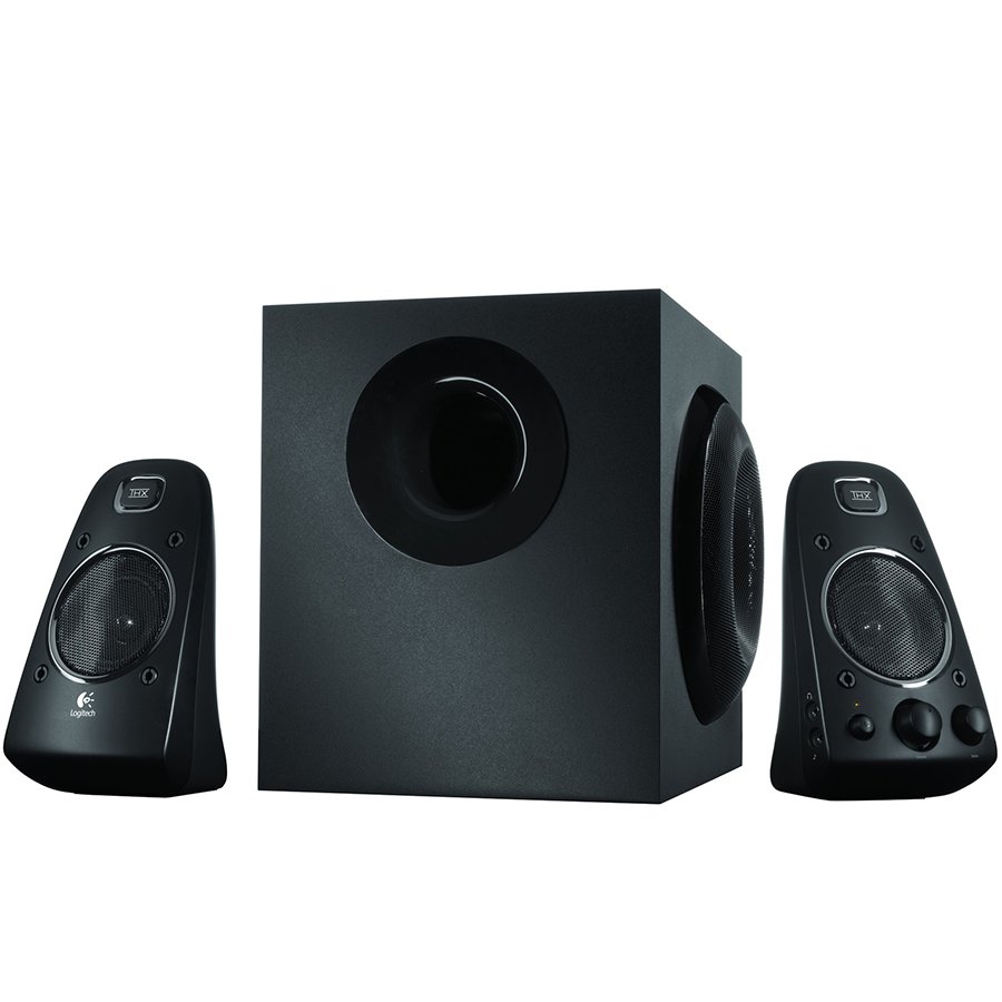 Boxe Logitech 2.1 Z623, 200W RMS, Negru