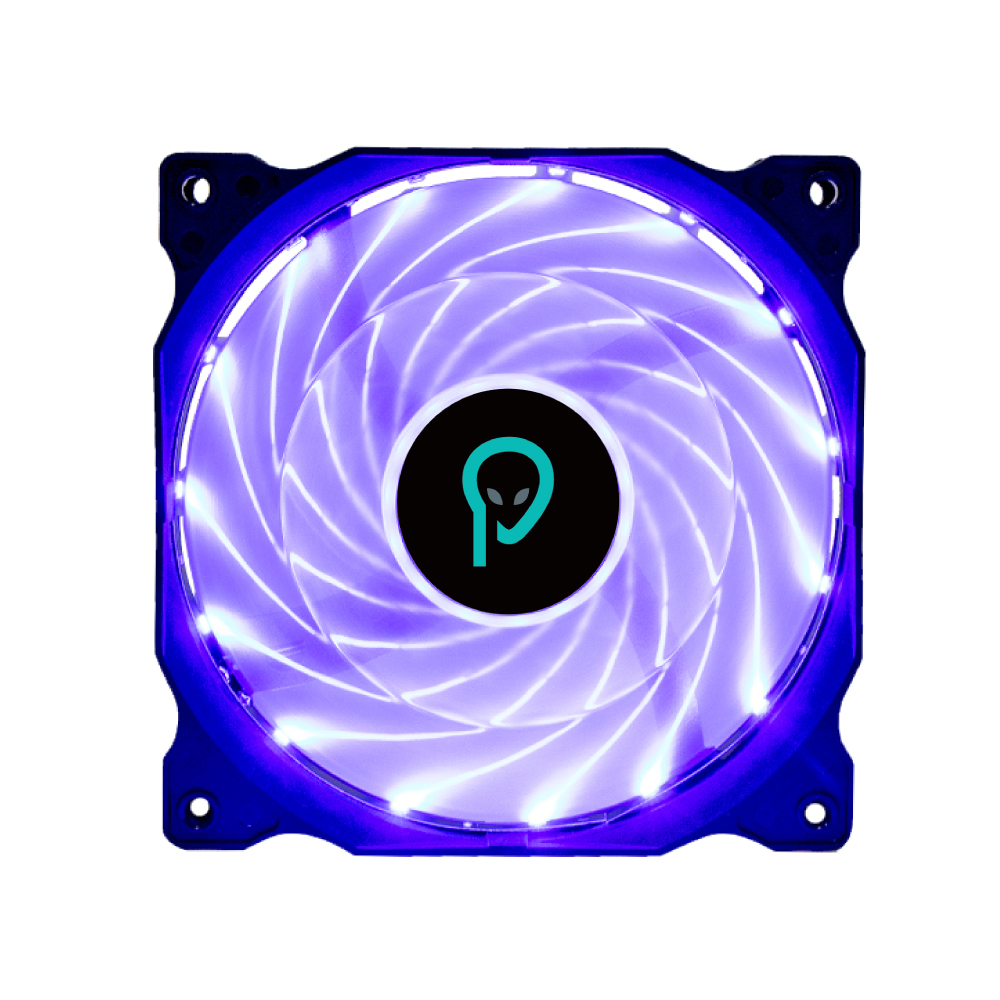 Ventilator 120mm, 1400RPM, blue