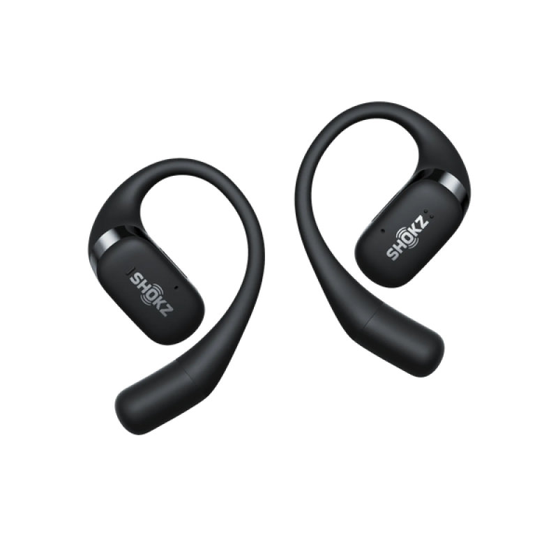 Casti Bluetooth fara fir, Shokz, OpenFit, True Wireless Sport, Negru