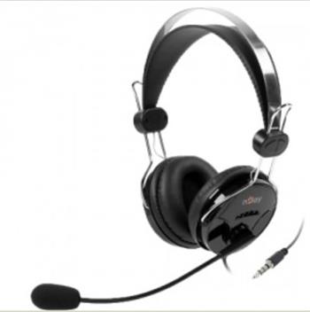 Casti cu microfon nJoy Buff, cu controlul volumui pe fir, Jack 3.5mm, Negru 1 Casti cu microfon nJoy Buff, cu controlul volumui pe fir, Jack 3.5mm, Negru