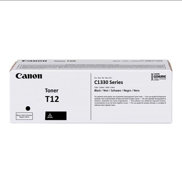 Toner imprimanta, Canon, Compatibil cu Canon T12 , 7400 pagini, Negru