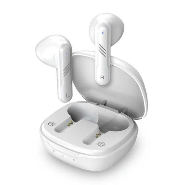 Casti Wireless Genius HS-M905BT, Bluetooth, Microfon, Albe