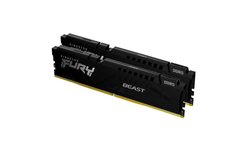 Memorie Kingston FURY Beast Black 32GB(2x16GB) DDR5, EXPO, 5200MT/s, CL36