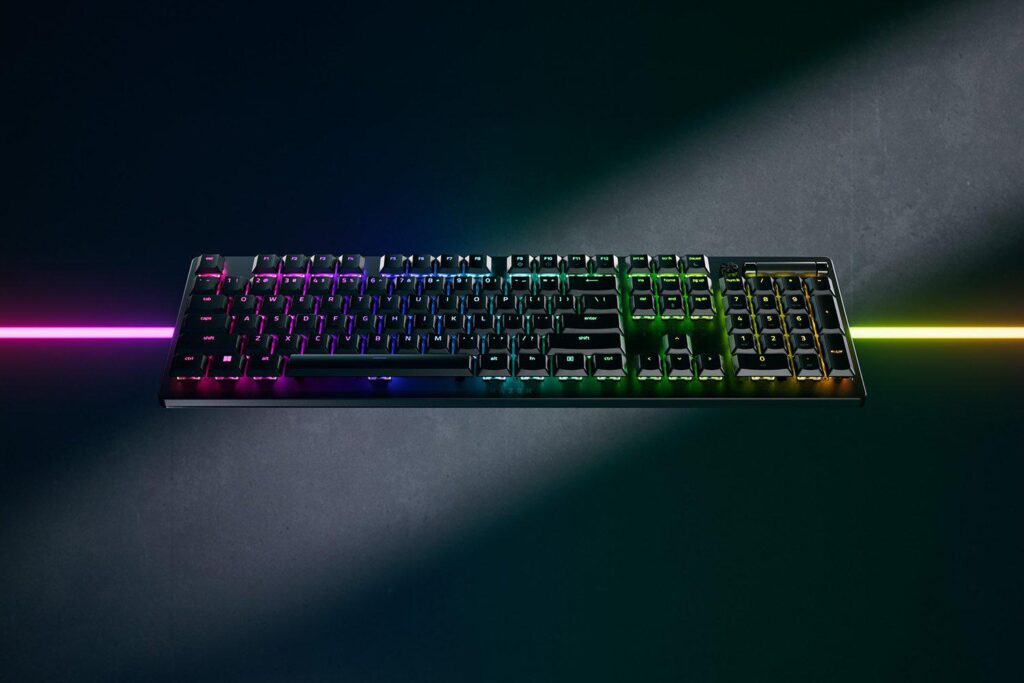 Tastatura gaming wireless Razer DeathStalker V2 Pro, RGB LED, Wireless/ Type-C, negru