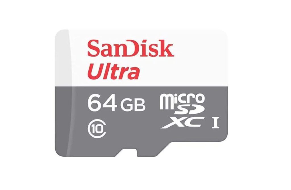 Card de memorie SanDisk Ultra microSDXC, 64GB, 100MB/s Class 10 UHS-I + SD Adapter