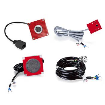 Kit accesorii pentru camera IP Fanvil, PA2-KIT, Difuzor, Microfon, Buton LED