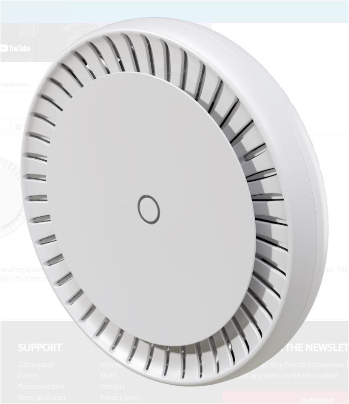 Access Point Wireless cAP AX cAPGi-5HaxD2HaxD, 2.4/5 GHz, PoE in, PoE оut 3 Access Point Wireless cAP AX cAPGi-5HaxD2HaxD, 2.4/5 GHz, PoE in, PoE оut - imagine 3