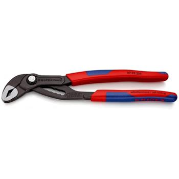 Cleste pentru tevi, manere multicomponent, KNIPEX Cobra, 2″, 250 mm