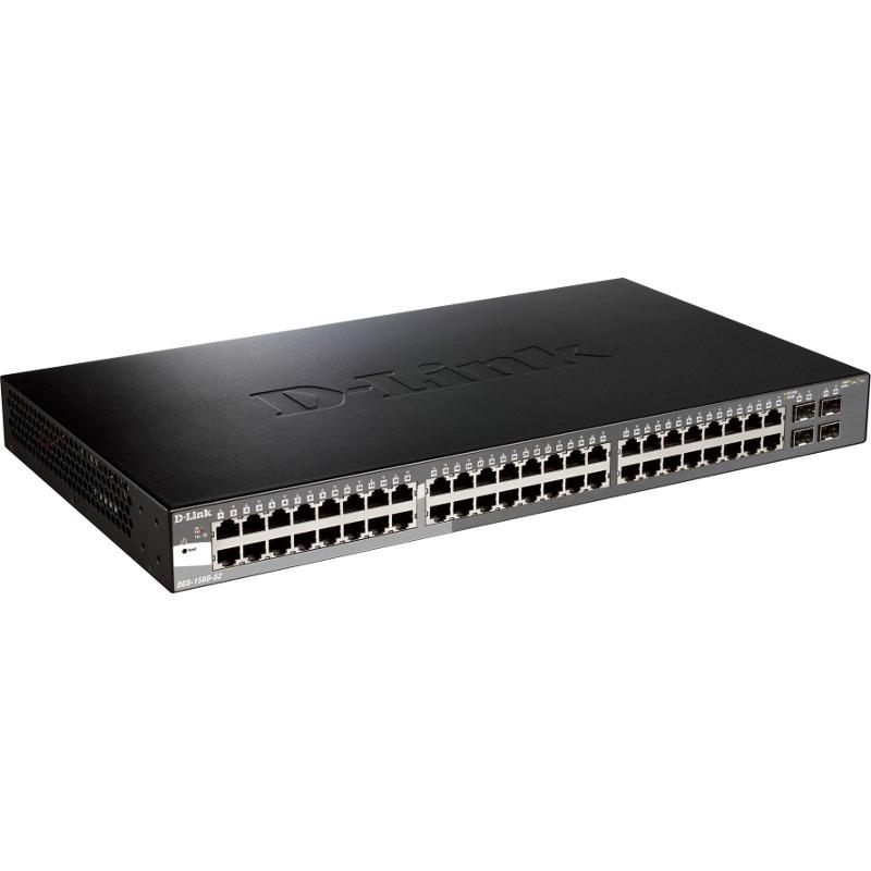 Switch D-Link DGS-1520-52, 48 x Ports Gigabit, 4 x Ports SFP, Rackmount