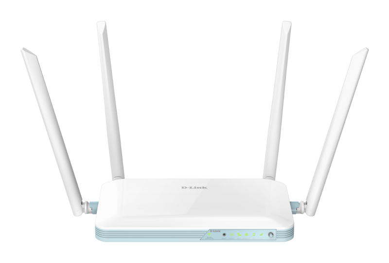 Router wireless, D-Link, 4G, 1xWAN, 4xLAN, 300MB/s, Alb