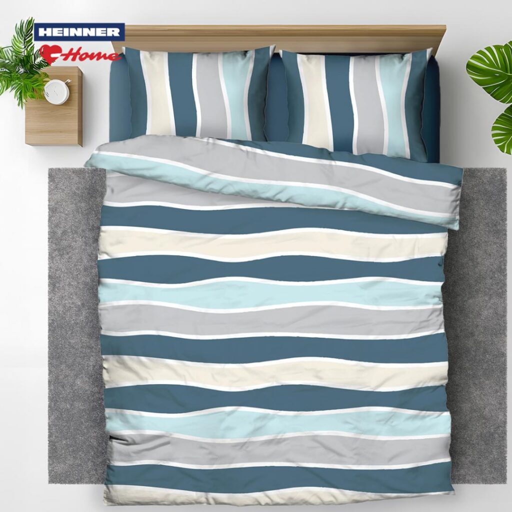 Set de pat king size bumbac,144 TC,Potos