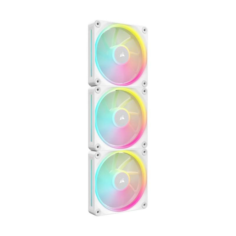 Ventilatoare CORSAIR iCUE LINK LX120 RGB WHITE, triple pack