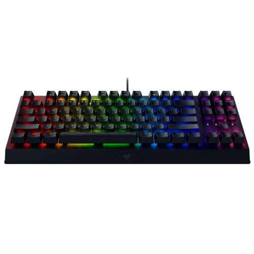 Tastatura gaming mecanica Razer BlackWidow V3 TKL, iluminare Chroma RGB, switch Razer Yellow, US Layout, Negru
