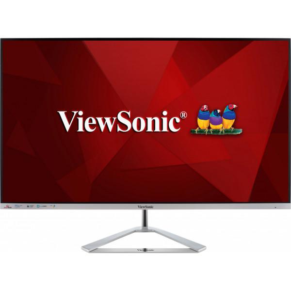 Monitor LED IPS ViewSonic 32″, Full HD, VGA, HDMI, Display Port,Boxe integrate, Negru